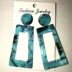 Turquoise fashion earrings